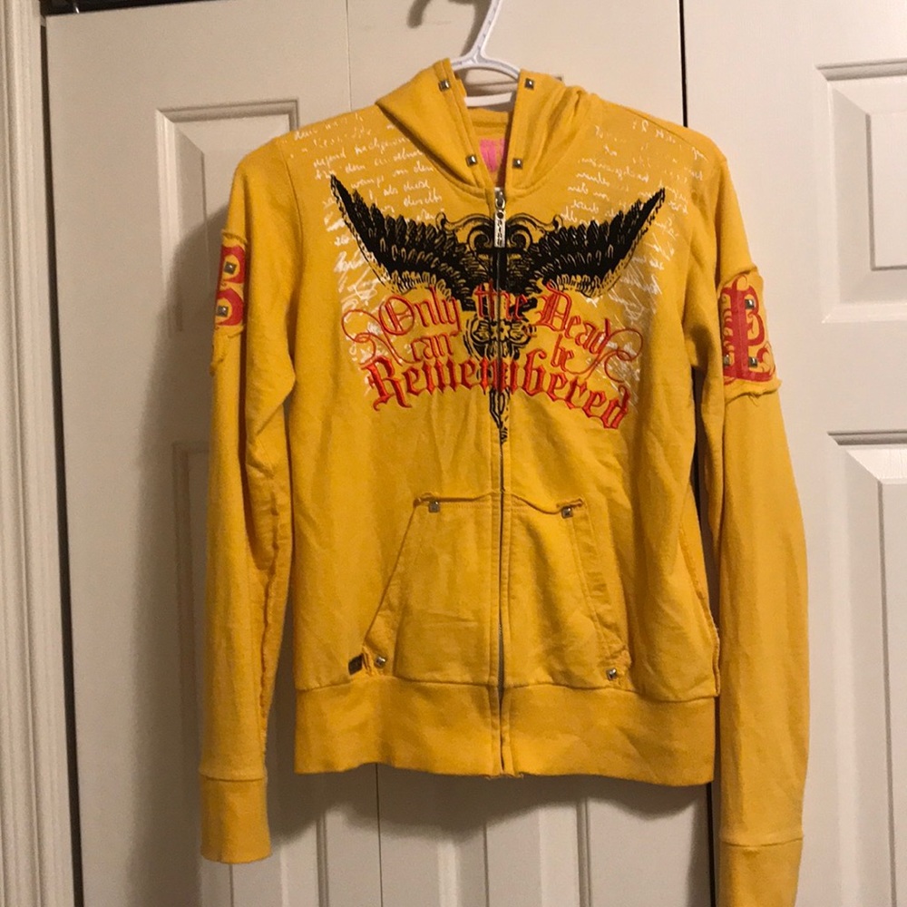 Black label zip up